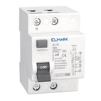 ELMARK  40846  BELECTROMAG. JEL1B  ÁRAMVÉDŐ kapcsoló, 10kA, 2P, B típus, 25A/30mAJEL7B