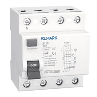 ELMARK  40854  BELECTROMAG. JEL1B  ÁRAMVÉDŐ kapcsoló 10kA 4P B típus 32A/30mAJEL7B