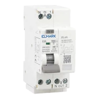 ELMARK  40872 AFDD+RCBO Áram-védőkapcsoló 2 pólusú JEL8 6KA 1P+N 16A/30MA C görbeJEL8
