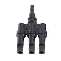 ELMARK 411081/F NÉGYSZERŰ CSATLAKOZÓ 1500V MC4 4-6MM 3 ANYA/1 APA