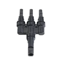 ELMARK 411081/M NÉGYSZERŰ CSATLAKOZÓ 1500V MC4 4-6MM 1 ANYA/3 APA