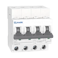 ELMARK  41564DC64  KISMEGSZAKÍTÓ 6A 4P 6KA 1000V C  napelemes rendszerekhezC64DC PV