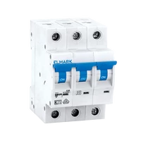 ELMARK  41706C KISMEGSZAKÍTÓ C63N 6A 3P 6kA CURVE B  ÚJC63N