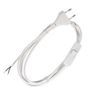 ELMARK 47007/WH TÁPKÁBEL H03VV-F 2G0,50MM? KAPCSOLÓVAL 2M FEHÉR