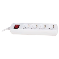 ELMARK 47142 NÉGYES ELOSZTÓ HKX-4N 3X1 1,5M +kapcsoló