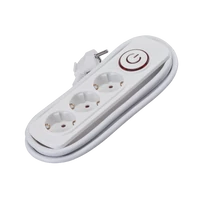 ELMARK 47332 HÁRMAS ELOSZTÓ 2M H05VV-F 3G1,5MM²+Kapcsoló