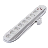 ELMARK 47732 ELOSZTÓ HOSSZABBÍTÓ 8-AS 2M H05VV- F 3G1.5MM2+ KAPCSOLÓVAL  H05VV-F