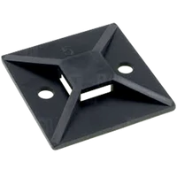 ELMARK  500039 MT-30 KÁBELKÖTEGELŐ TALP, RAGASZTHATÓ-FEKETE (100DB)