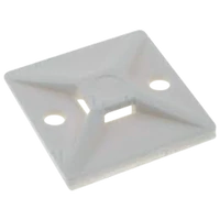 ELMARK  500043 MT-30 KÁBELKÖTEGELŐ TALP, RAGASZTHATÓ-FEHÉR (100DB)