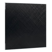 ELMARK  500165 ÜVEG DEKORATÍV PANEL MX-Ф100-HOZ, FEKETE  FÉM