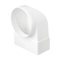 ELMARK  500216 EL02-512 KEREK-LAPOS CSATLAKOZÓ 90° D125-220/55MM