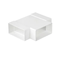 ELMARK  500224 EL02-409 PVC T-IDOM LAPOS LÉGCSATORNÁKHOZ 110x55MM