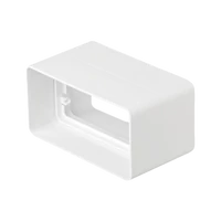ELMARK  500228 EL02-411 PVC CSATLAKOZÓ LAPOS CSATORNAKHOZ 110x55MM
