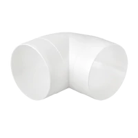 ELMARK  500236 EL02-471 PVC TÉRD 90°-OS, KEREK LÉGCSATORNÁKHOZ, Á125MM