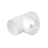 ELMARK  500238 EL02-460 PVC T-IDOM KEREK LÉGCSATORNÁKHOZ D100MM