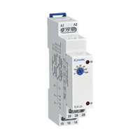 ELMARK  50151 ELR-2A relé 24-240V AC/DC 1s-3perc 2C bekapcsolási késleltetéssel