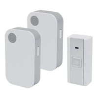 ELMARK 5023/2 VEZETÉK NÉLKÜLI CSENGŐ DC 36 DALLAM DUPLA VEVŐEGYSÉGGEL