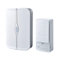 ELMARK 5027WH DIGITÁLIS CSENGŐ 5027 ÖNÁLLÓ TÁPLÁLÓVAL ELLÁTOTT GOMBOS FEHÉR