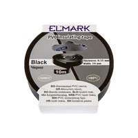 ELMARK  51011 SZIGETELŐ SZALAG 10mx19mm FEKETE