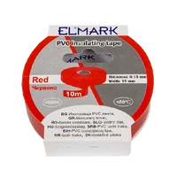 ELMARK  51014 SZIGETELŐ SZALAG 10mx19mm PIROS