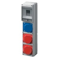 ELMARK  53EC690223A1 IPARI TÁBLA IP44Összeszerelt tábla