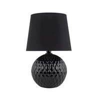 ELMARK  5590TK Lighting asztali lámpa Santana 5590 1xE27 feketeSANTANA