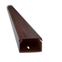 ELMARK  5621510DW 2M 15x10 MŰANYAG KÁBELCSATORNA CT2 SÖTÉT DIÓ