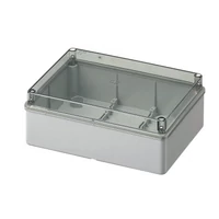 R 420C6 Kötődoboz átlátszó fedéllel IP56 190x140x70mm, UV álló