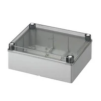 R 420C7 Kötődoboz átlátszó fedéllel IP56 240x190x90mm, UV álló