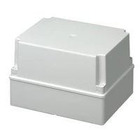 Kötődoboz magasított fedéllel IP56 240x190x160mm, UV álló EC430C7