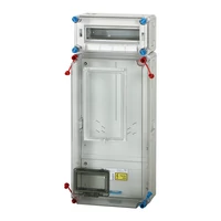 Hensel HB3012-U fogyasztásmérő szekrény, 1 vagy 3 fázisú mérő számára, szabadvezetékes, 12 modulos kiselosztó, 63A mindennapszaki