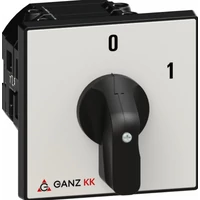 Ganz KK2-40-6002 Terhelés be-ki kapcsoló 3-pólus 40A előlapra