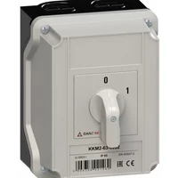 Ganz KKM2-63-6002 Terhelés be-ki kapcsoló 3-pólus 63A tokozott