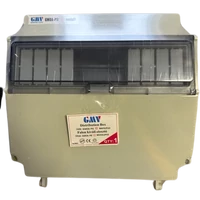 GMV Üres ipari csatlakozódoboz szerelősínnel IP65 GMDA-PS12