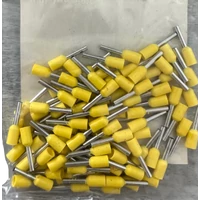 GMV érvéghüvely szigetelt 1 mm2 sárga 8 mm 100db/csomag GME1008