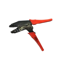 GMV HS-26TW racsnis krimpelő fogó, szigeteletlen,-szigetelt iker érvéghüvelyhez