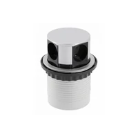 GTV AE-BPW4S100-53 süllyesztett asztali hosszabbító kábel COMFORT 100mm, 4x schuko aljzat, alu, kábel 1,5 m