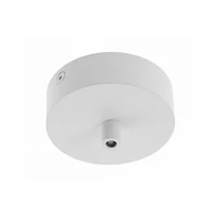 GTV AE-MA8025-10 Alumínium burkolat rögös csatlakozóval és kábellel mennyezeti lámpatestekhez, 80x25mm, fehér