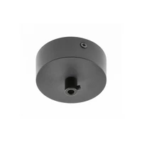 GTV AE-MA8028-00 Alumínium rács szorítószerelettel és mennyezeti lámpatest kábellel, 80x28mm, fekete