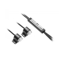 GTV AE-WBEZDPIR2-20 PIR érintésmentes kapcsoló, 2 érzékelő, 2 m kábel, fekete