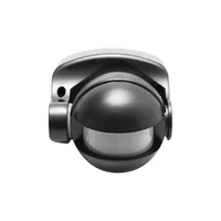 GTV CR-CR1000-10 Mozgásérzékelő CR-1, max 1200W, AC220-240V, 50/60Hz, 180° szög, 10m ± 1,8-2,5m, IP44, nem LED-hez, felületre szerelhető, fekete ház