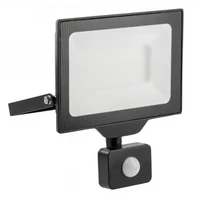 GTV GT-GCR50W-40 G-TECH LED-es reflektor mozgásérzékelővel, 50W, 5000lm, AC220-240V, 50/60 Hz, PF>0,9, RA>80, IP65, 120°, 4000K, fekete