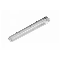 GTV GT-HEL218-00 G-TECH hermetikus lámpatest 2x60 T8 LED-J, G13, AC220-240V, 50/60Hz, IP65, IK06, ABS/PS, szürke