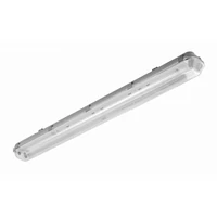 GTV GT-HEL236-00 G-TECH hermetikus lámpatest 2x120 T8 LED-J, G13, AC220-240V, 50/60Hz, IP65, IK06, ABS/PS, szürke