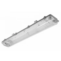 GTV GT-HER2X18-00 G-TECH LED hermetikus lámpatest 218, T8 LED-J, G13, AC220-240V, 50/60Hz, IP65, ABS/PS, szürke