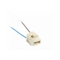 GTV GZ-G90000-00 G9 aljzat kábellel, AC220-240V, max.100W,2x0,5mm2,12cm,fehér