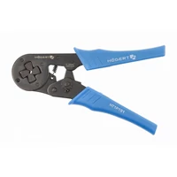 HÖGERT HT1P191 Érvéghüvely présszerszám, négyszögletes formájú krimpeléshez, 210 mm, 4-16 mm2