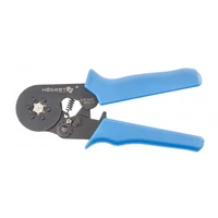 HÖGERT HT1P205 Hatszögletű krimpelő fogó, érvéghüvely prés, 175 mm, 0,25-6,0 mm2