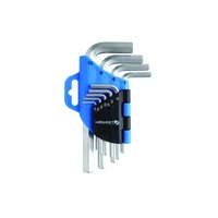 HÖGERT HT1W802 9 részes imbuszkulcs készlet, CrV acél