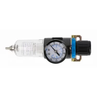 HÖGERT HT4R871 Légvezetékes szűrő nyomásmérővel 1/4", 90 ml